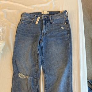 NEW MADEWELL JEANS SZ 24 - unworn with tags